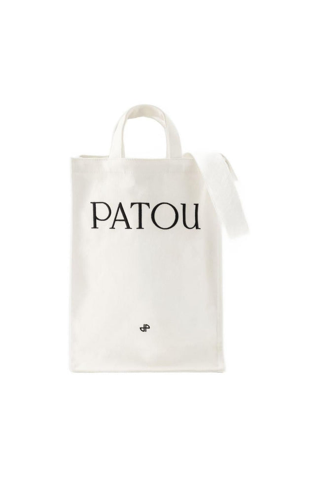 Vertical Cabas - PATOU - Baumwolle - Weiß