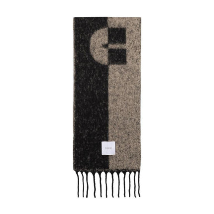 Schal - PATOU - Wolle - Schwarz