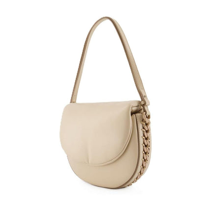Tasche M Flap Puffy Alter Mat - Stella Mccartney - Veganes Leder - Beige