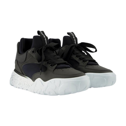 Court Sneakers - Alexander Mcqueen - Black/White - Leather
