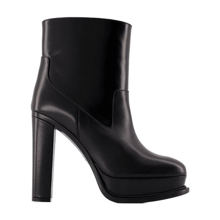 Stiefeletten - Alexander McQueen - Leder - Schwarz