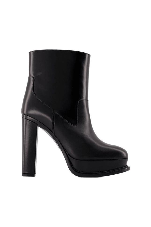 Stiefeletten - Alexander McQueen - Leder - Schwarz