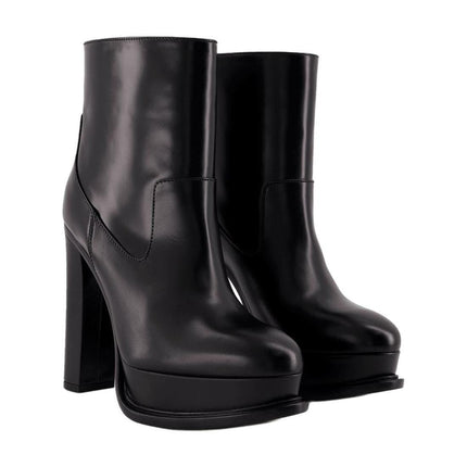 Stiefeletten - Alexander McQueen - Leder - Schwarz