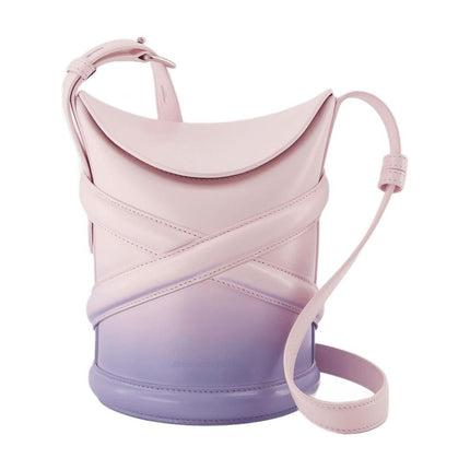 The Curve Hobo Bag - Alexander Mcqueen -  Lilac/Pink - Leather