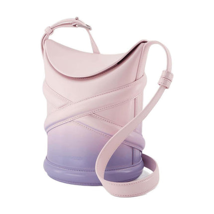The Curve Hobo Bag - Alexander Mcqueen -  Lilac/Pink - Leather