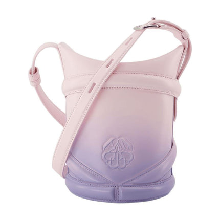 The Curve Hobo Bag - Alexander Mcqueen -  Lilac/Pink - Leather