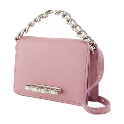 Four Ring Mini Bag - Alexander Mcqueen - Pink Antique - Leather