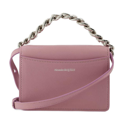 Four Ring Mini Bag - Alexander Mcqueen - Pink Antique - Leather