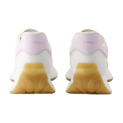 Sneakers Sprint Runner - Alexander Mcqueen - Leder - Weiß