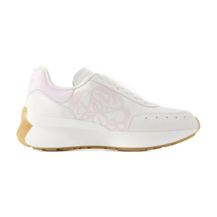 Sneakers Sprint Runner - Alexander Mcqueen - Leder - Weiß
