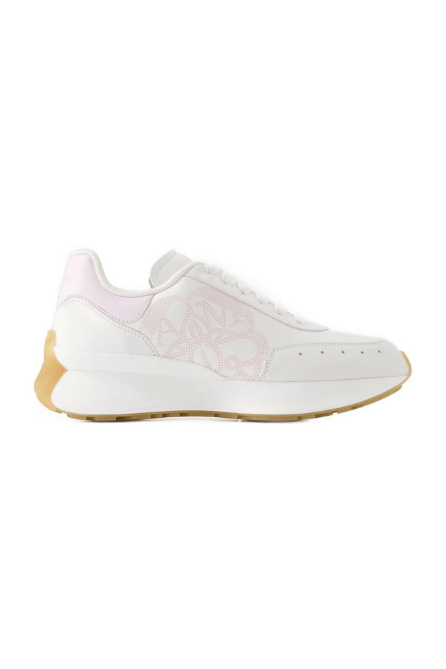 Sneakers Sprint Runner - Alexander Mcqueen - Leder - Weiß