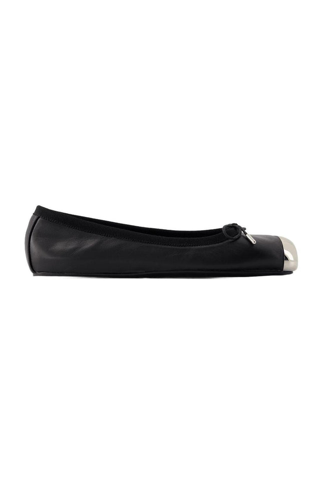 Punk-Ballerinas - Alexander Mcqueen - Leder - Schwarz/Silber