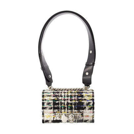 Mini Jewell Satchel Bag - Alexander McQueen - Tweed - Multi