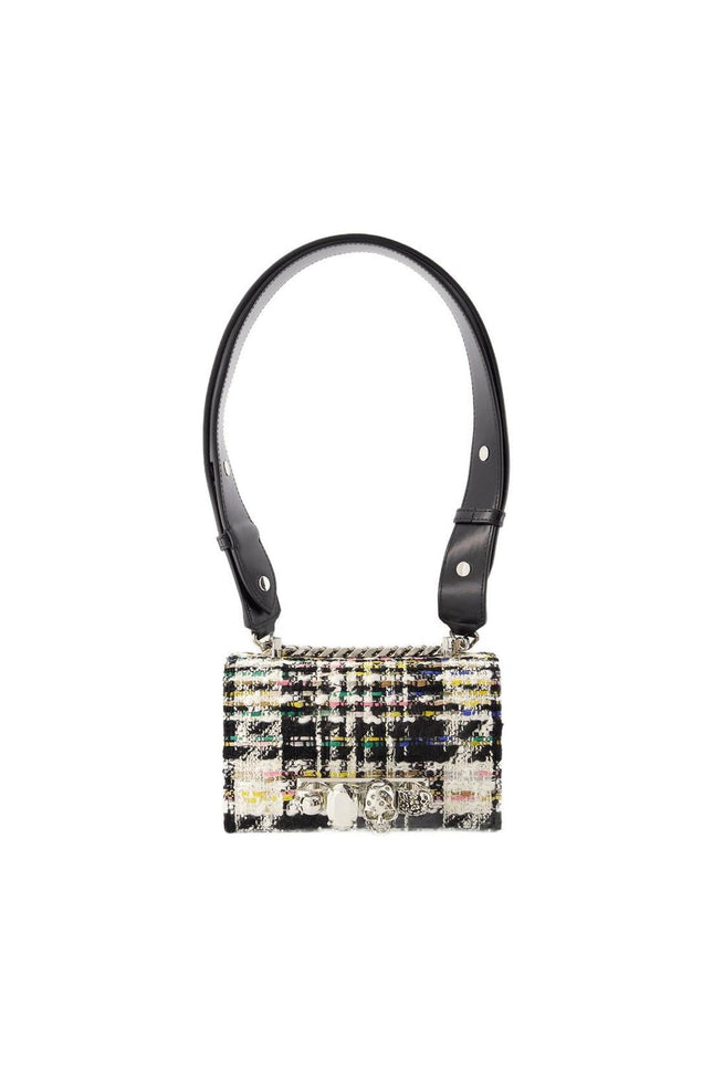 Mini Jewell Satchel Bag - Alexander McQueen - Tweed - Multi