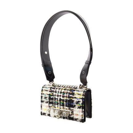 Mini Jewell Satchel Bag - Alexander McQueen - Tweed - Multi