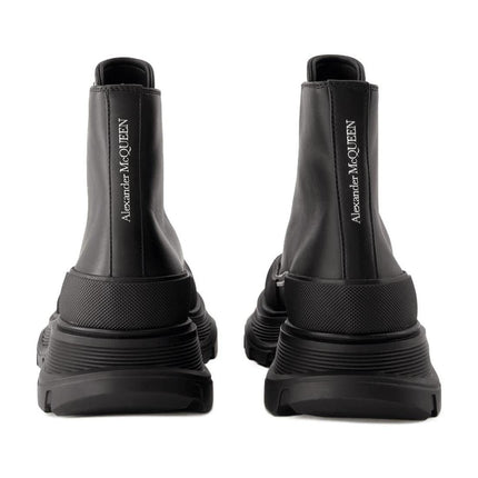 Tread Slick Stiefeletten - Alexander Mcqueen - Leder - Schwarz