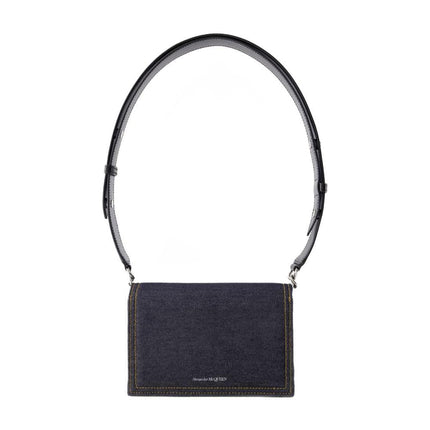 Small Skull Bag Schultertasche - Alexander Mcqueen - Leder - Schwarz