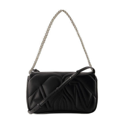 Tasche The Seal Small - Alexander Mcqueen - Leder - Schwarz