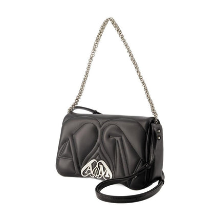 Tasche The Seal Small - Alexander Mcqueen - Leder - Schwarz
