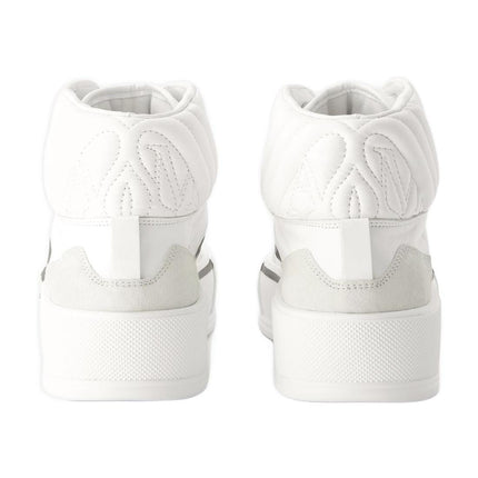 Oversized Sneakers - Alexander Mcqueen - White/Black - Leather