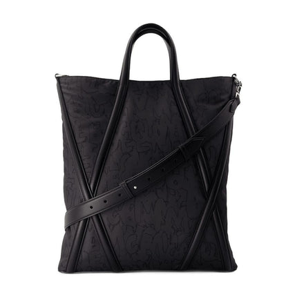 Umhängetasche Harness - Alexander McQueen - Nylon - Schwarz