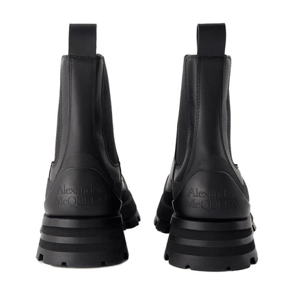 Wander Stiefeletten - Alexander Mcqueen - Leder - Schwarz