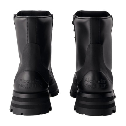 Wander Stiefeletten - Alexander Mcqueen - Leder - Schwarz
