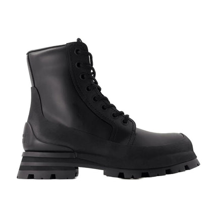 Wander Stiefeletten - Alexander Mcqueen - Leder - Schwarz
