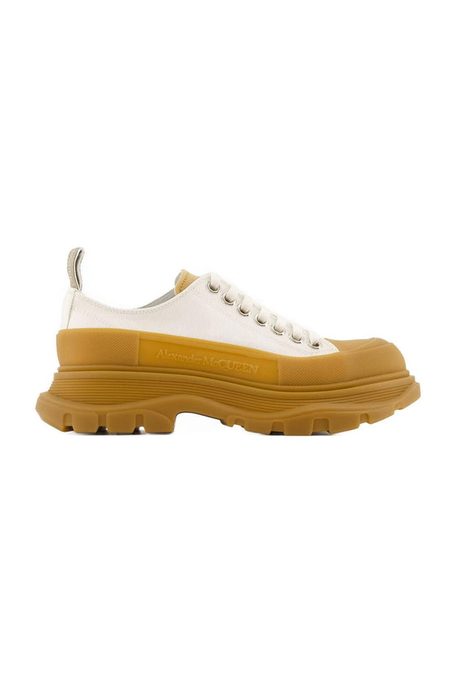 Tread Sneakers - Alexander McQueen - Leder - Beige