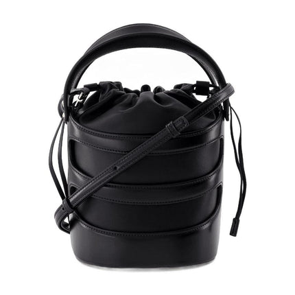 Rise Handtasche - Alexander McQueen - Leder - Schwarz