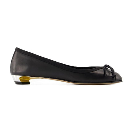 Armadillo Ballerinas - Alexander McQueen - Leder - Schwarz