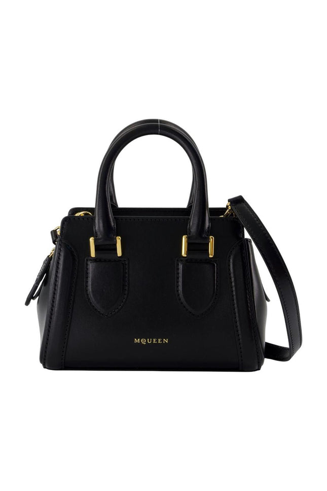 Birdee Mini Handtasche - Alexander McQueen - Leder - Schwarz