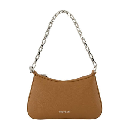 T Bar Mini Handtasche - Alexander McQueen - Leder - Braun