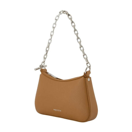 T Bar Mini Handtasche - Alexander McQueen - Leder - Braun