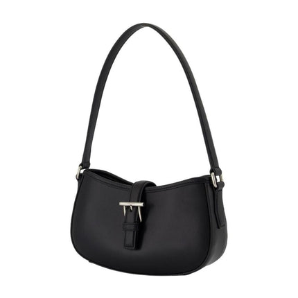 Mini-Schultertasche T Bar - Alexander McQueen - Leder - Schwarz