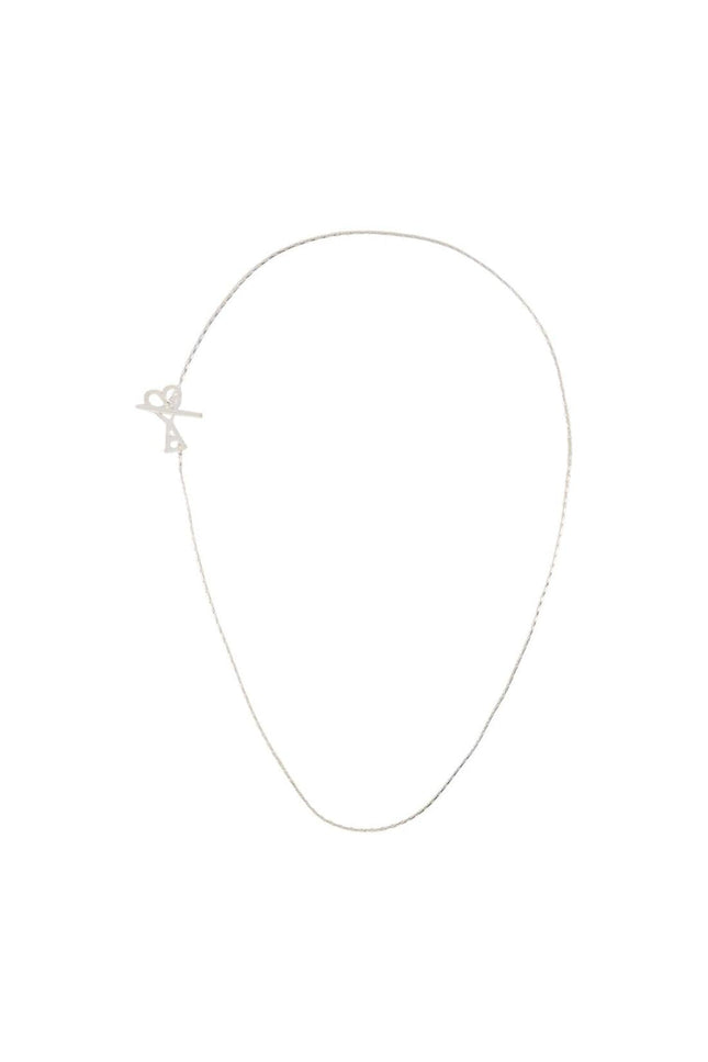 Adc 2 In 1 Halskette - AMI Paris - Metall - Silber