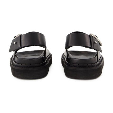 Fussbet Sandalen - AMI Paris - Leder - Schwarz