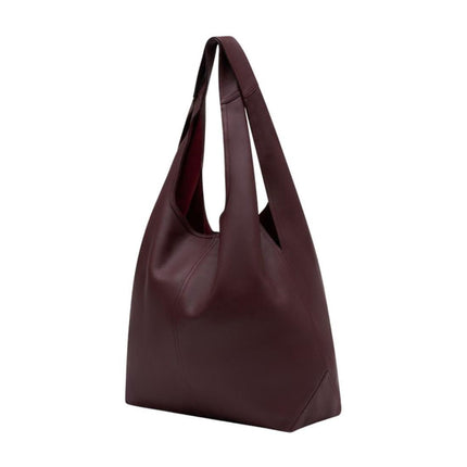 Einkaufstasche Etienne - AMI Paris - Leder - Bordeaux