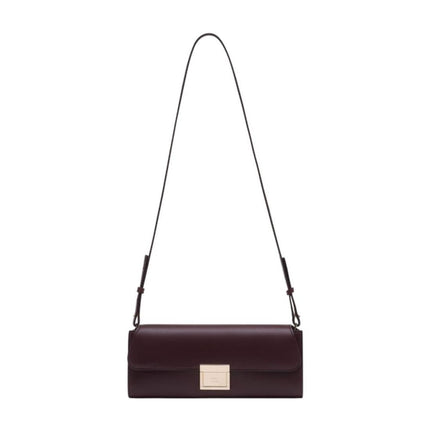 Mimi Schultertasche - AMI Paris - Leder - Bordeaux