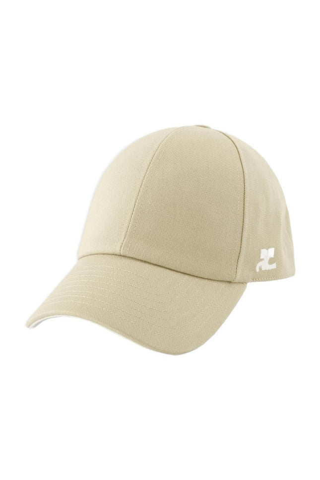 Signature Cap - Courreges - Baumwolle - Beige