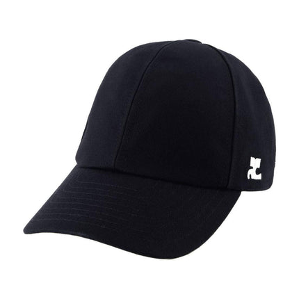 Signature Cap - Courreges - Baumwolle - Schwarz