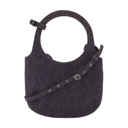 Holy Schultertasche - Courreges - Baumwolle - Grau