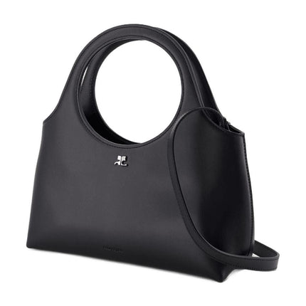 Holy Day Schultertasche - Courreges - Leder - Schwarz