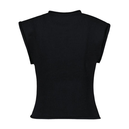 Tank Top - Courreges - Baumwolle - Schwarz