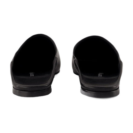 Heritage Shadow Pantoletten - Courreges - Leder - Schwarz