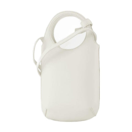 Slim Holy Handtasche - Courreges - Leder - Weiß