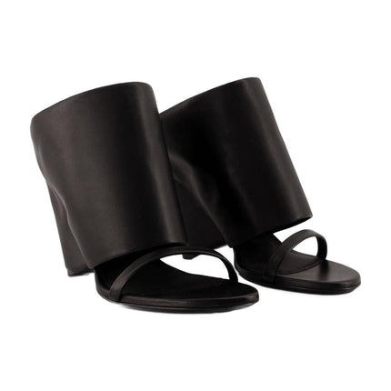 Sandalen - Courreges - Leder - Schwarz