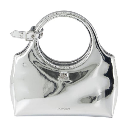 Mini Holy Day Mirror Handtasche - Courreges - Synthetik - Silber