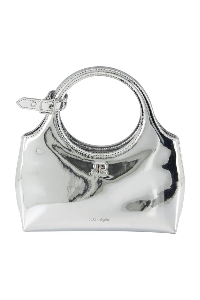 Mini Holy Day Mirror Handtasche - Courreges - Synthetik - Silber