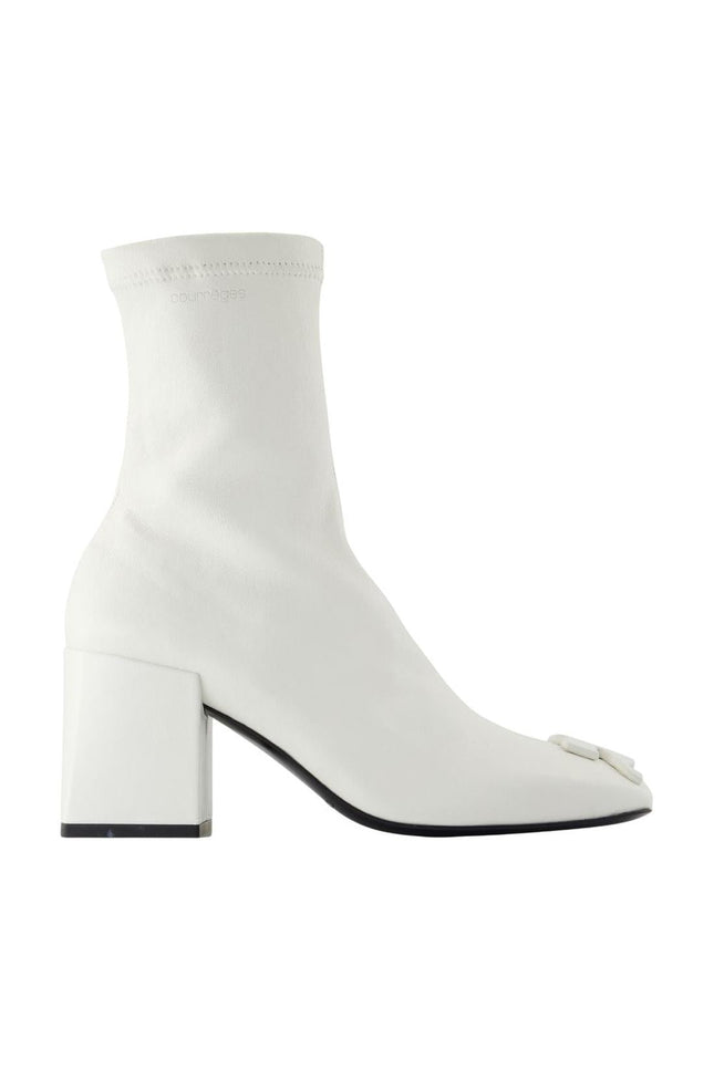 Stiefeletten Reedition - Courreges - Leder - Weiß